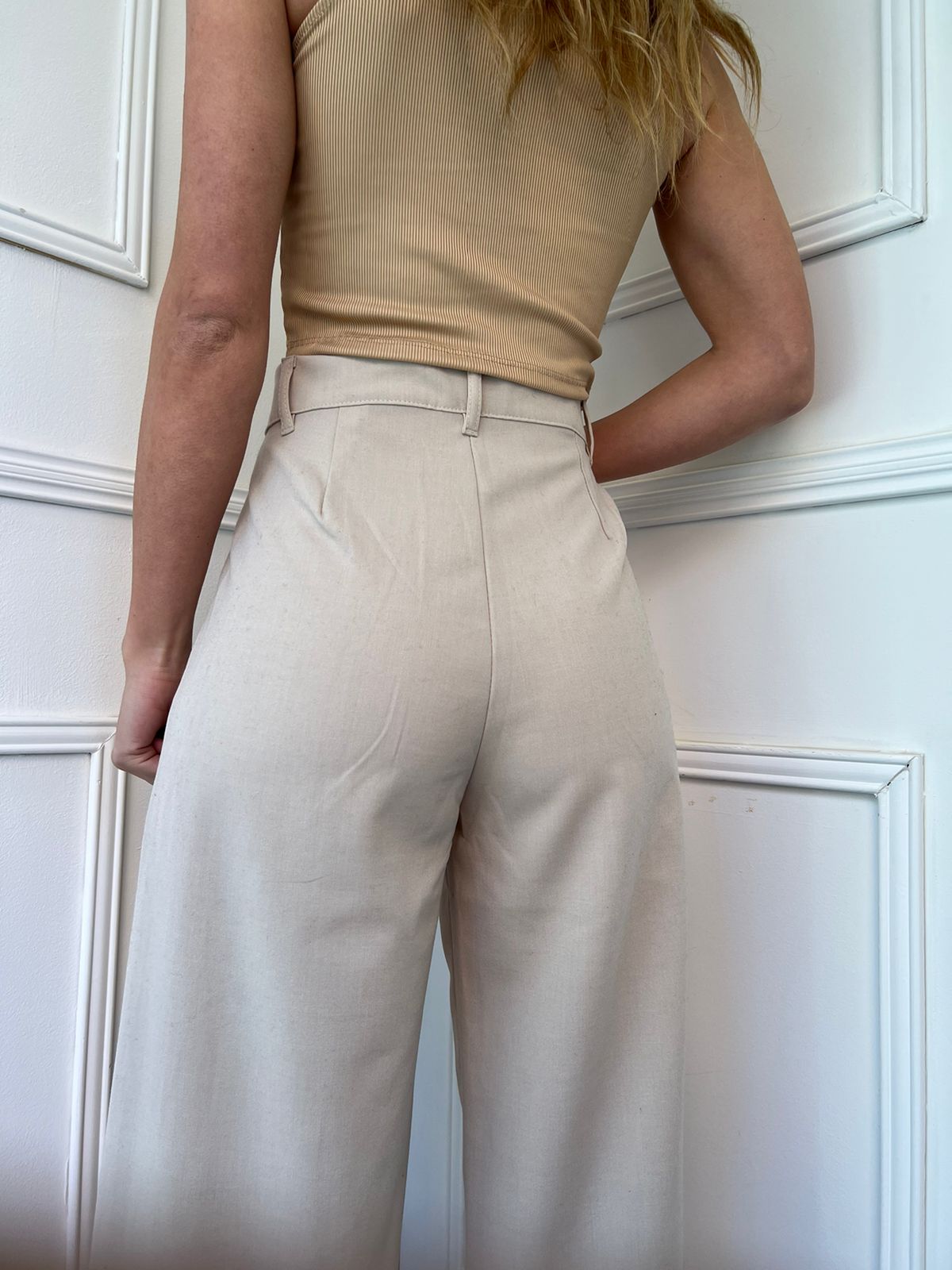 Pantalon sastrero ancho Zara - Imagen 5