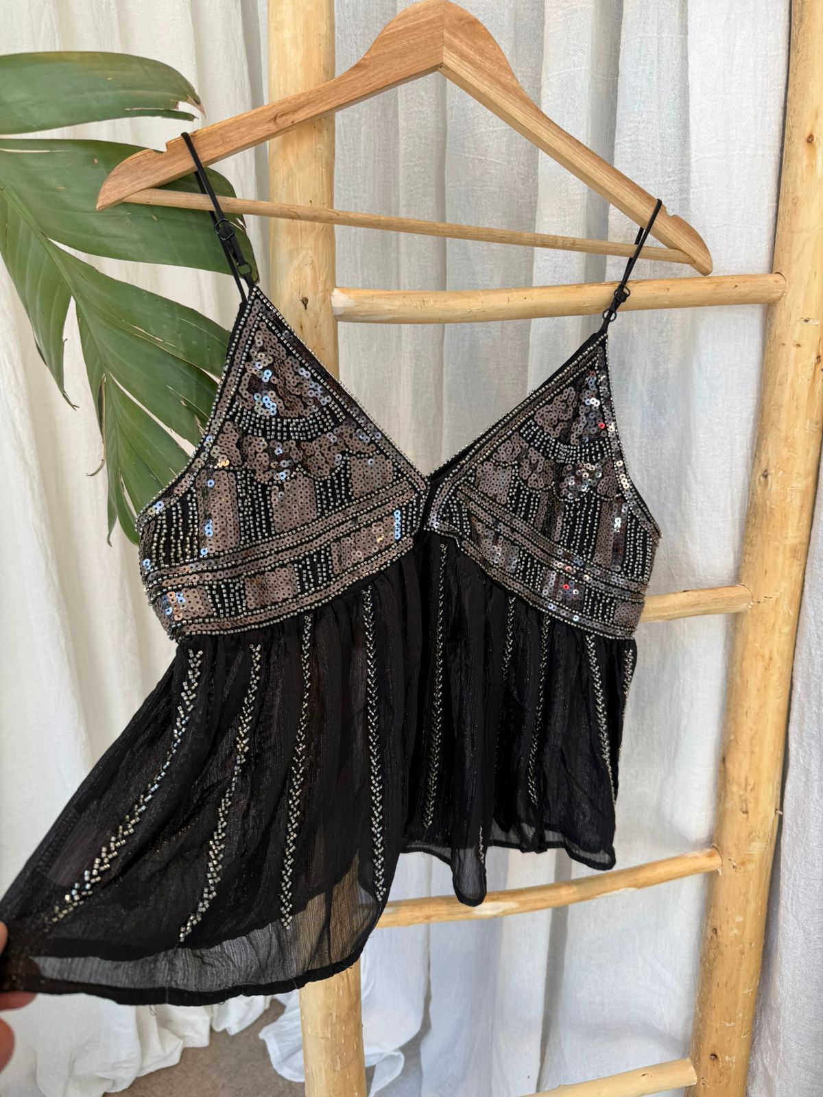 Camisola V lentejuelas - Imagen 4