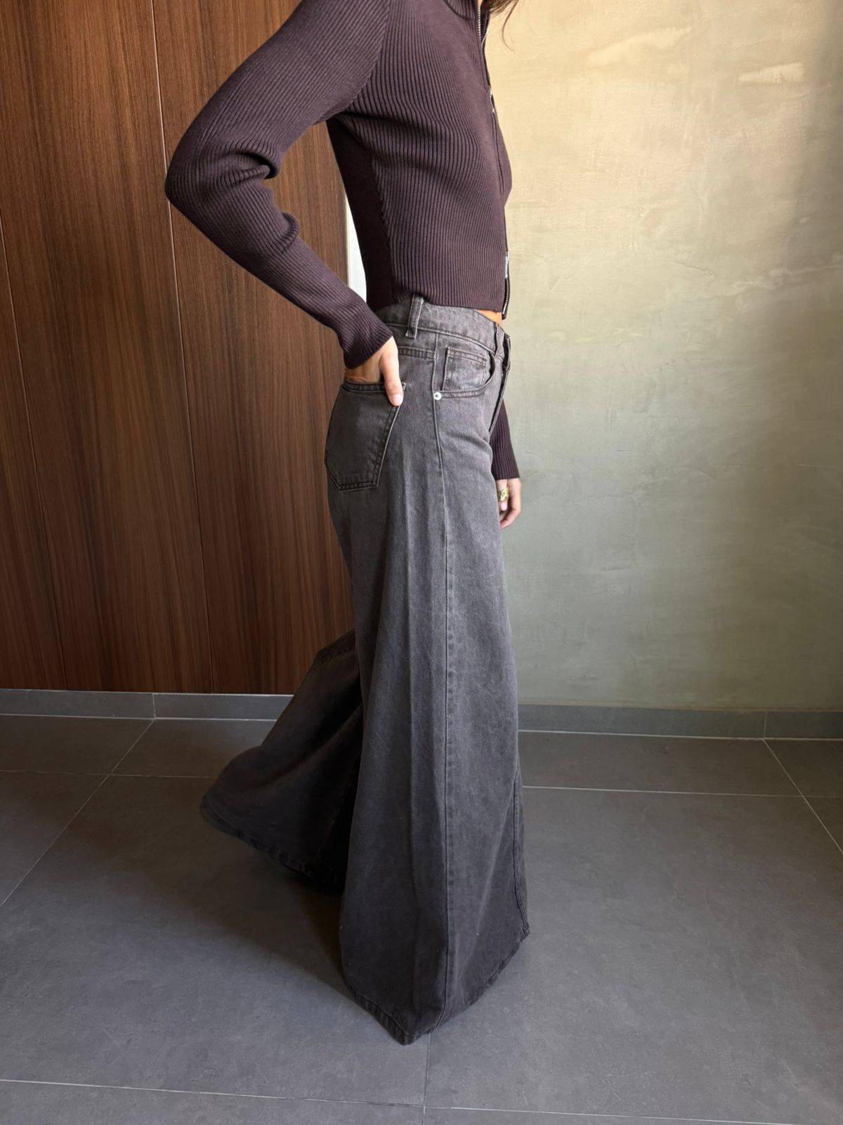 Jeans maxi wide leg Sofia - Imagen 4